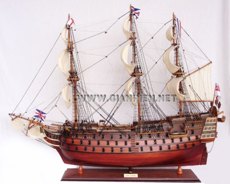 HMS Victory Ship Model - Mô Hình Thuyền Buồm Gia Nhiên - Công Ty TNHH Gia Nhiên